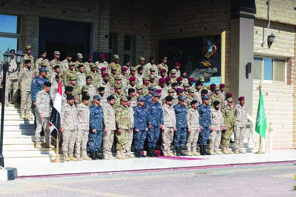 من فعاليات تمرين مرجان 16 للقوات البحرية السعودية المصرية                                                                                                                                             (واس)