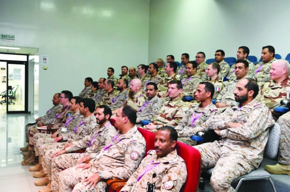 من اختتام تمرين السيف الذهبي أمس                                 (واس)