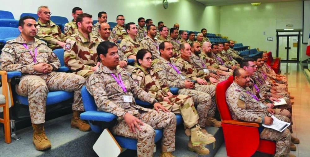 من اختتام تمرين السيف الذهبي أمس                                 (واس)