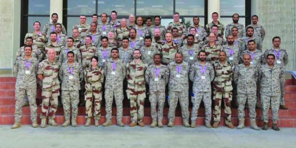 من اختتام تمرين السيف الذهبي أمس                                 (واس)