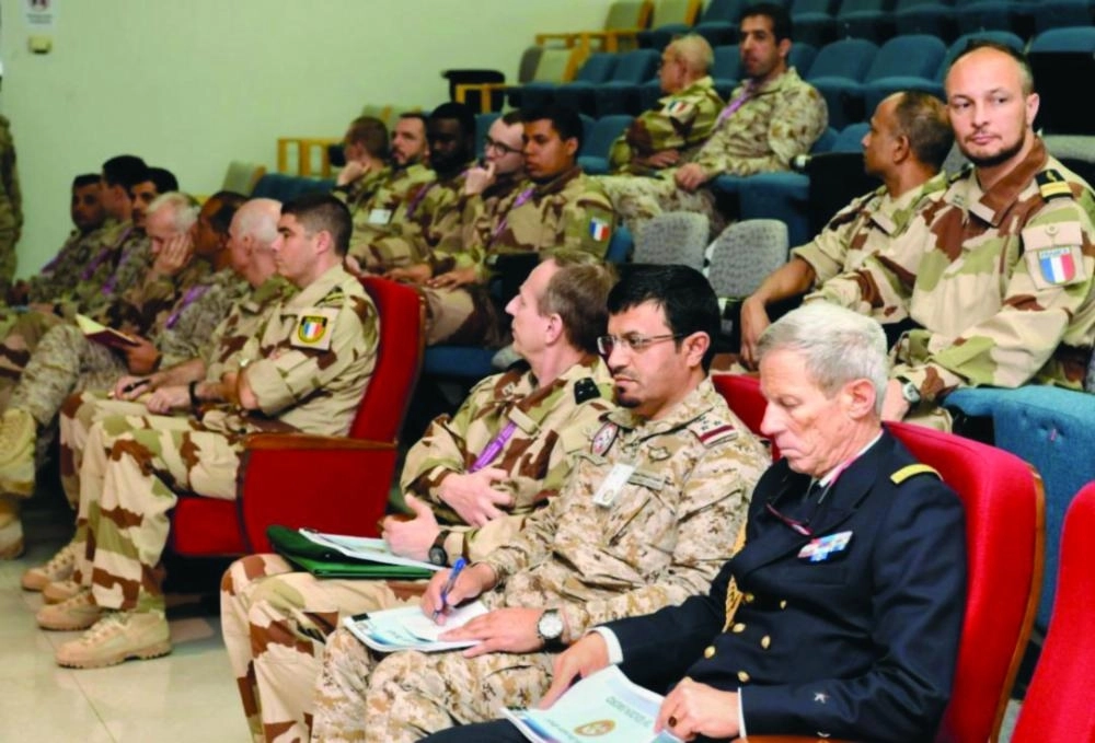 من اختتام تمرين السيف الذهبي أمس                                 (واس)