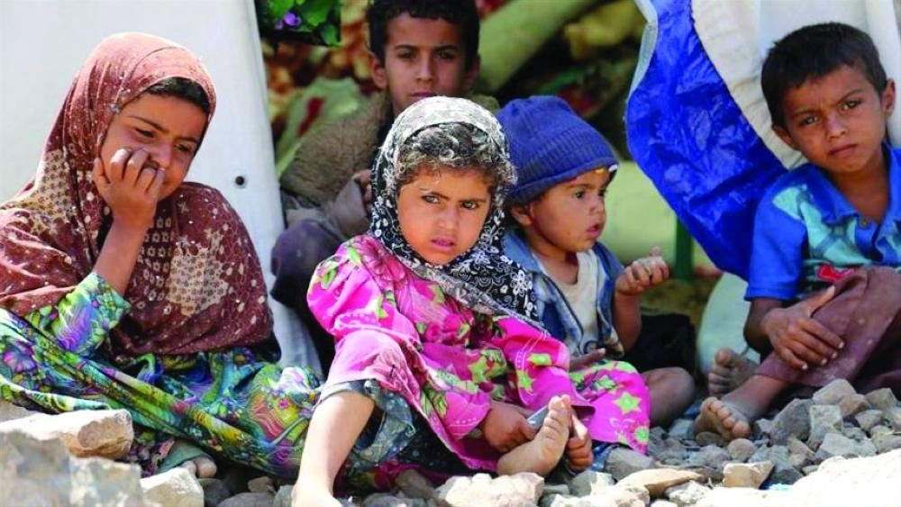 



أطفال نازحون في اليمن                 (مكة)