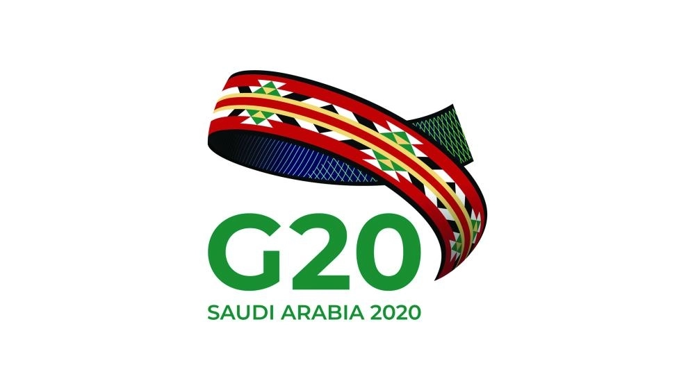 شعار مجموعة العشرين في الرياض