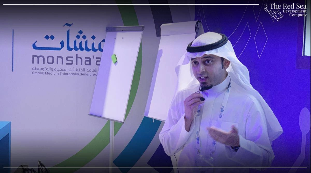جانب من مشاركة شركة البحر الأحمر في ملتقى بيبان الرياض (مكة)
