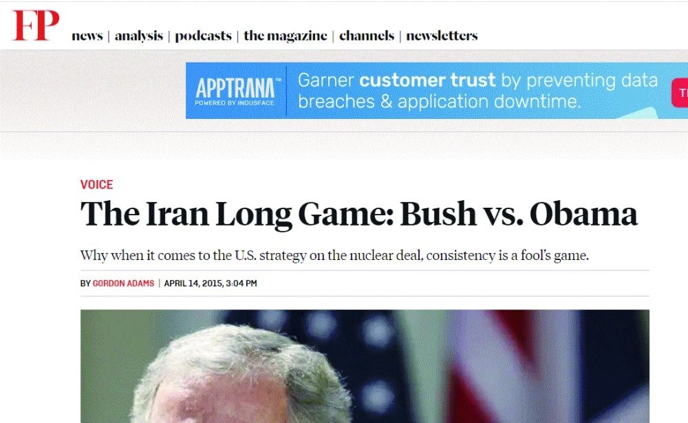 






تقرير مجلة فورين بوليسي