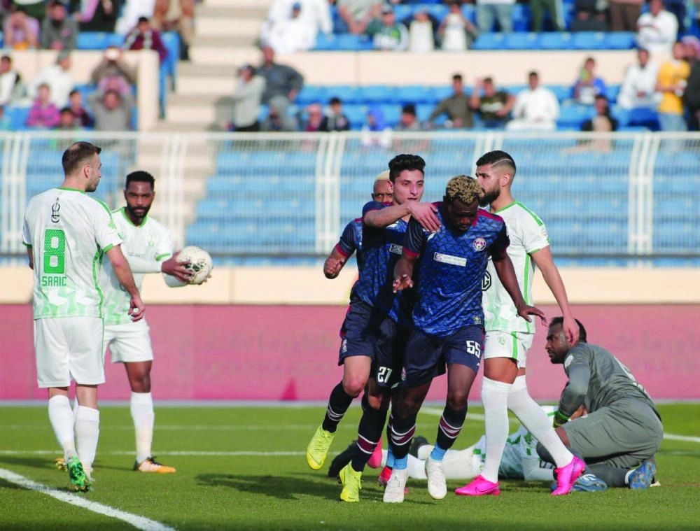 






ميدوين بيتيغي محتفلا بهدفه في الأهلي    (إعلامي العدالة)