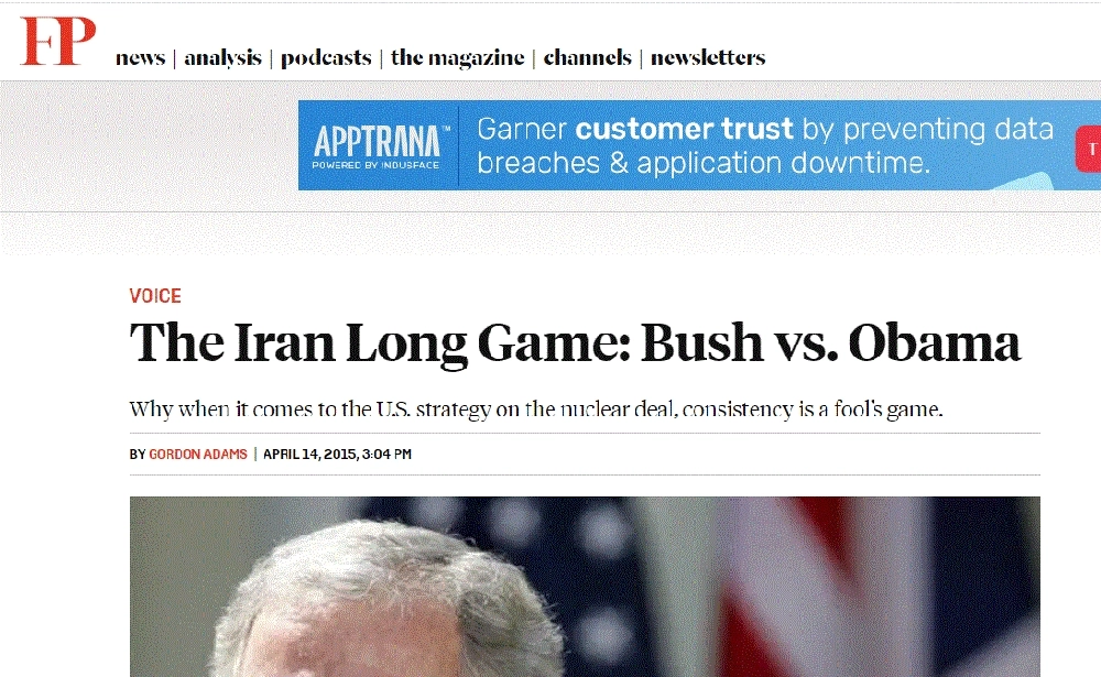 






تقرير مجلة فورين بوليسي