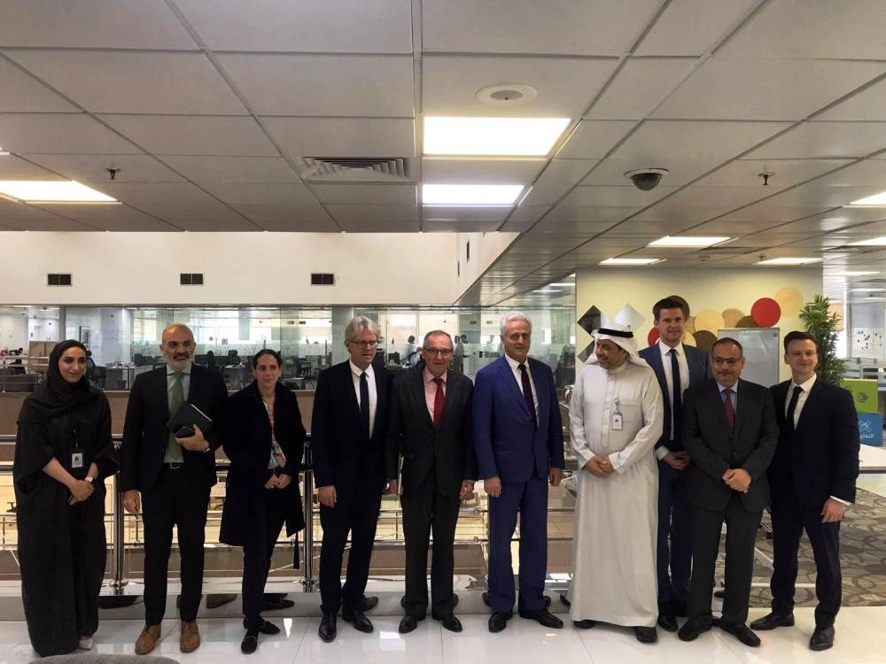 من زيارة وفد تجاري من غرفة التجارة والصناعة العربية الألمانية إلى السعودية