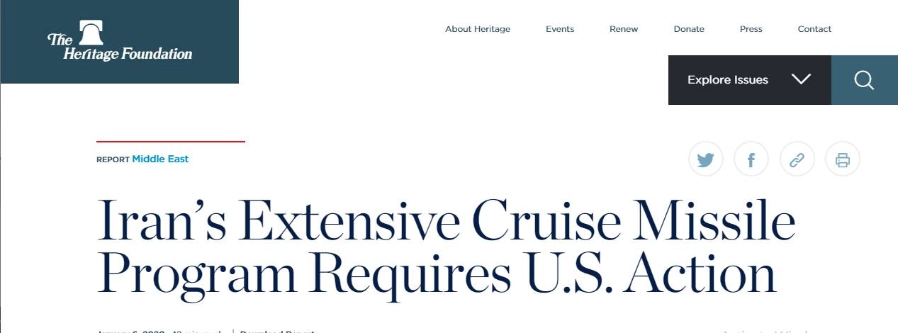 






تقرير هاريتج الأمريكية