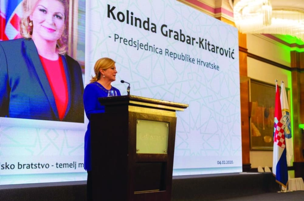 






كوليندا غرابار كيتاروفيتش تتحدث في المؤتمر