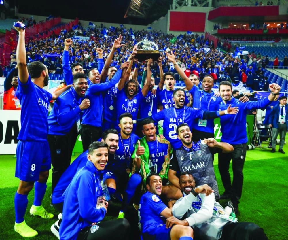 تتويج الهلال بكأس دوري أبطال آسيا (مكة)