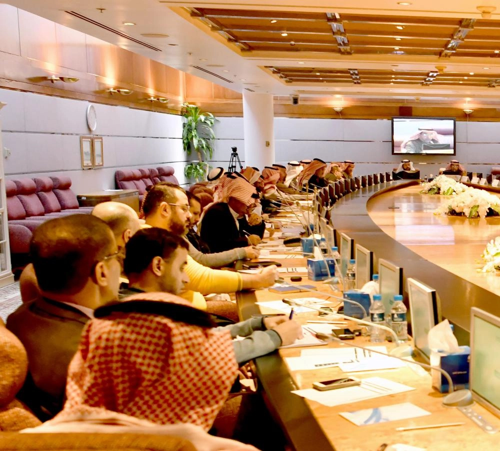 جانب من الحضور في الورشة (مكة)