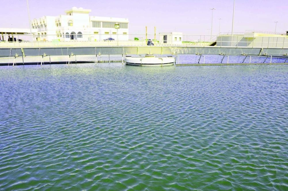 إحدى محطات المعالجة للمياه في الأحساء (مكة)