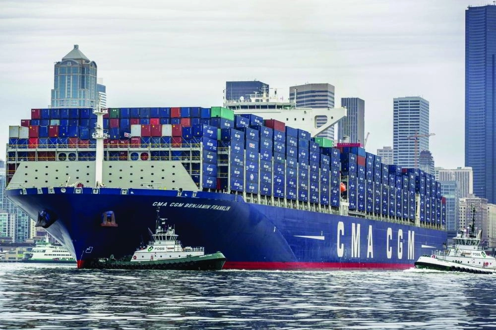 ناقلة تابعة لشركة (CMA CGM) (مكة)