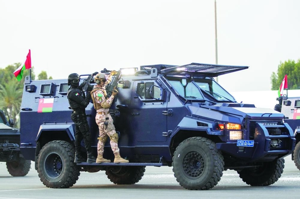 من ختام تمرين أمن الخليج                                                                                                                              (واس)