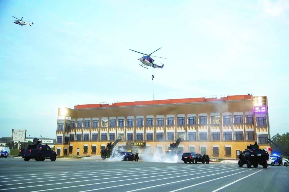 من ختام تمرين أمن الخليج                                                                                                                              (واس)