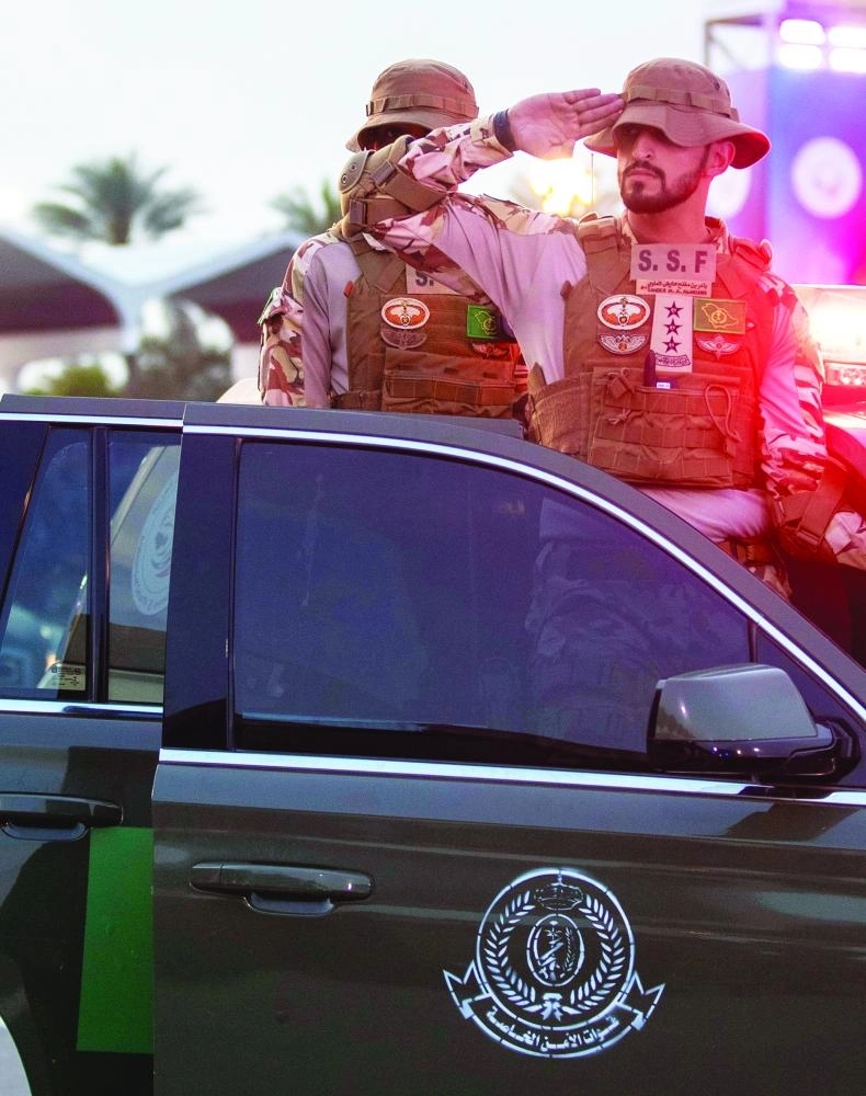 من ختام تمرين أمن الخليج                                                                                                                              (واس)