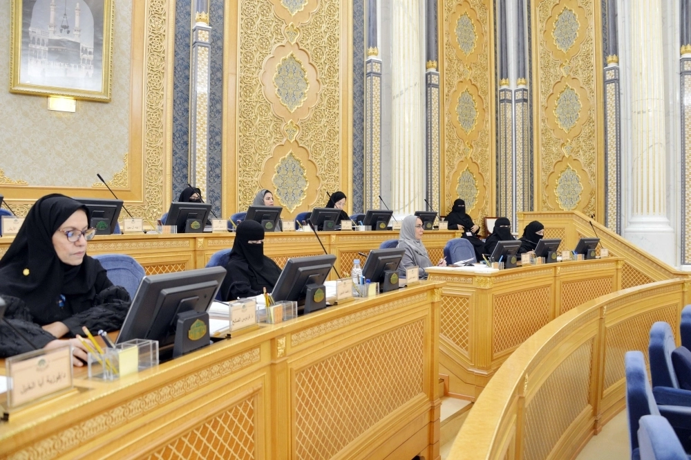 من جلسة مجلس الشورى (مكة) 