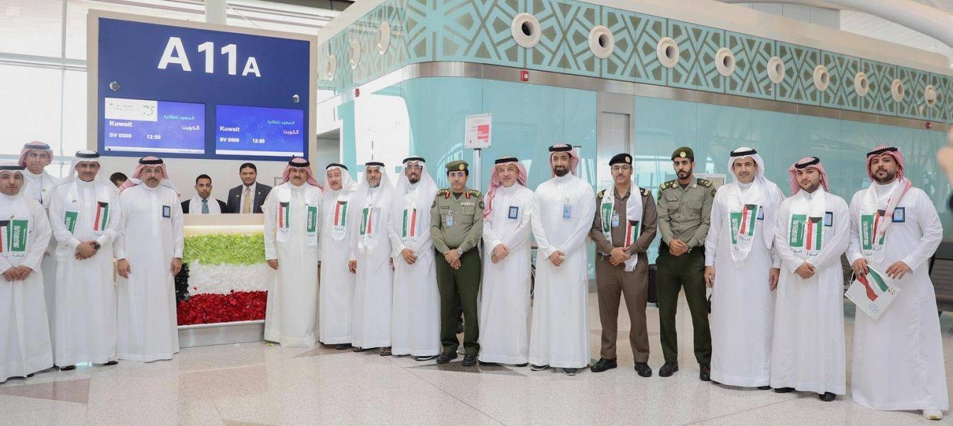 مطارات المملكة تحتفل باليوم الوطني الكويتي الـ 59 (واس)