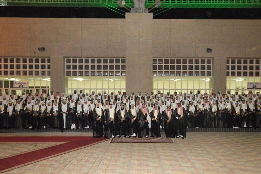 نائب أمير منطقة مكة المكرمة يشهد حفل تخريج الدفعة الثامنة والستين من طلاب جامعة أم القرى (واس)