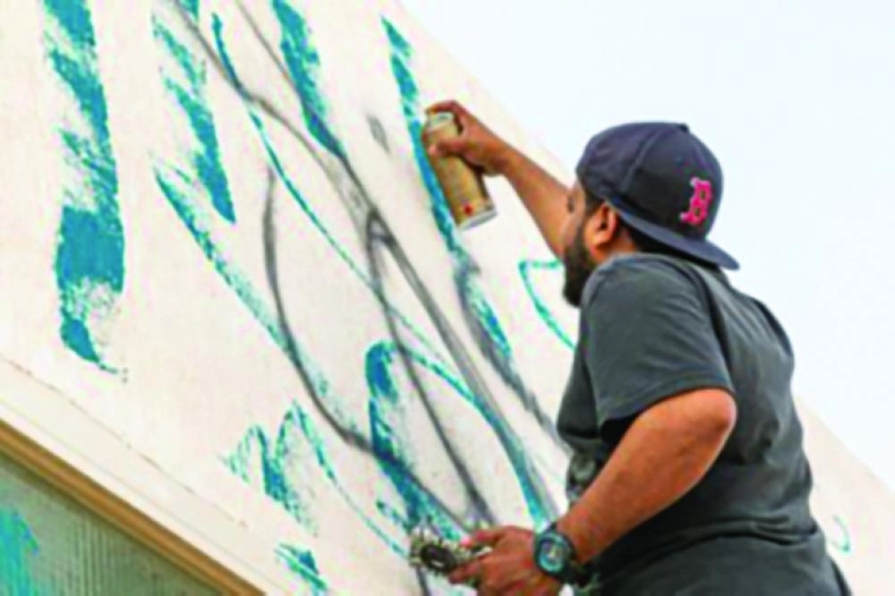 من أعمال الفنانين بشاطئ الإسكندرية بجدة                                                                   (مكة)