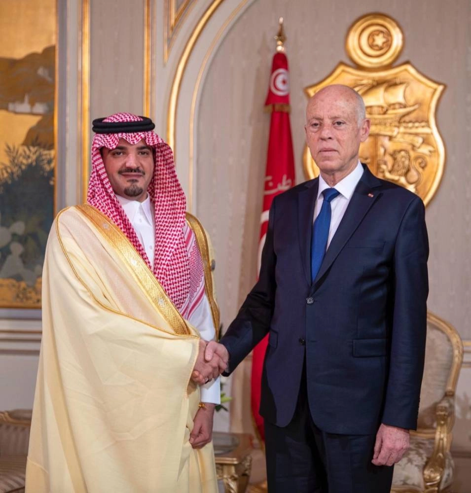 الرئيس التونسي يستقبل وزير الداخلية (واس)