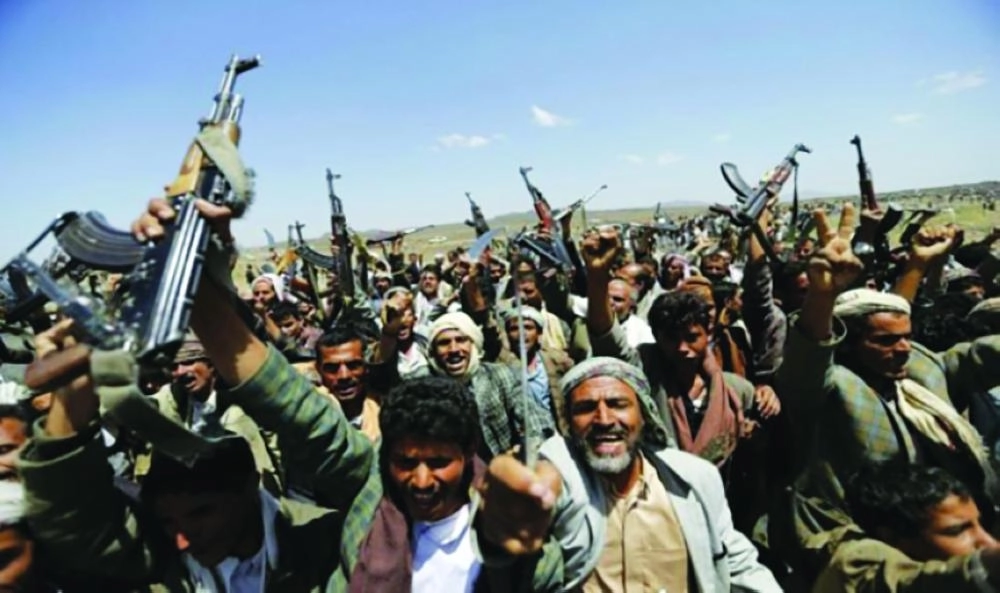 



حوثيون في مدينة الحزم بالجوف                   (مكة)