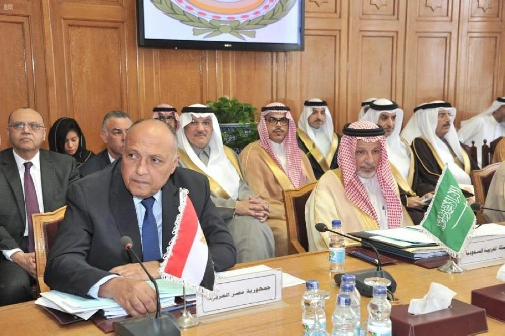 القطان وشكري ممثلا السعودية ومصر (واس)