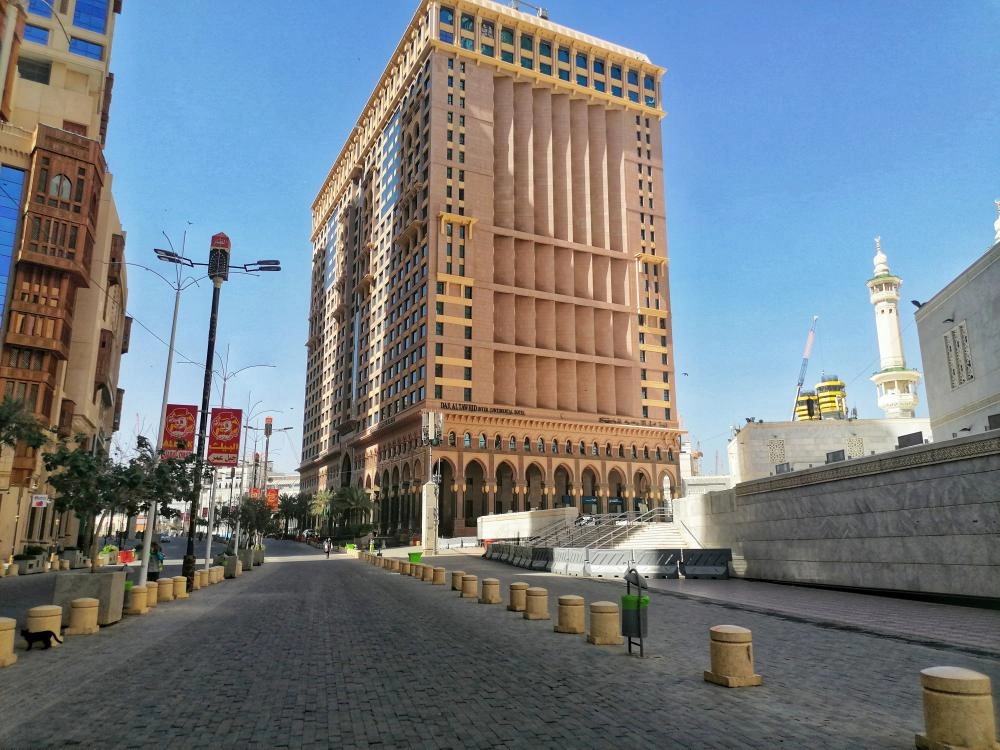 منافذ الحرم ومركزيته  تصوير انس الحارثي