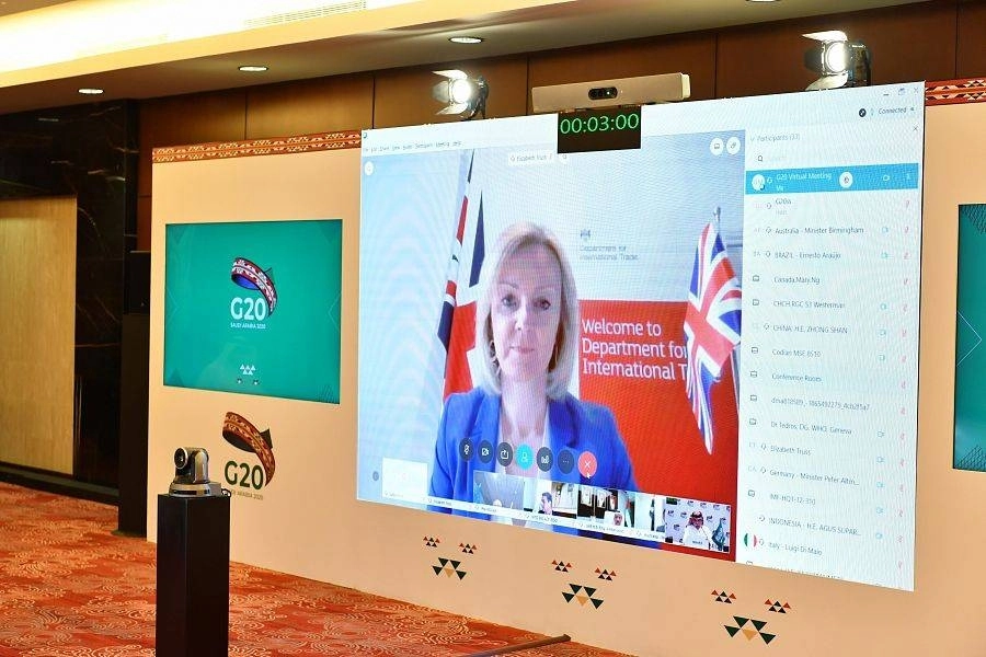 






من الاجتماع الافتراضي لوزراء التجارة والاستثمار