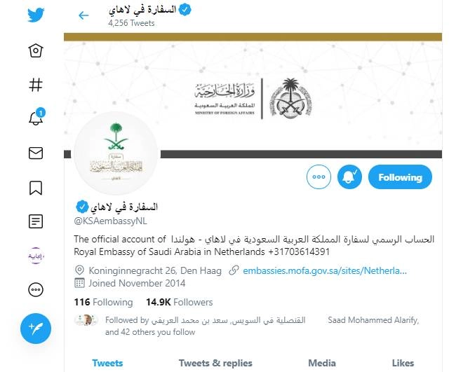 السفارة في لاهاي