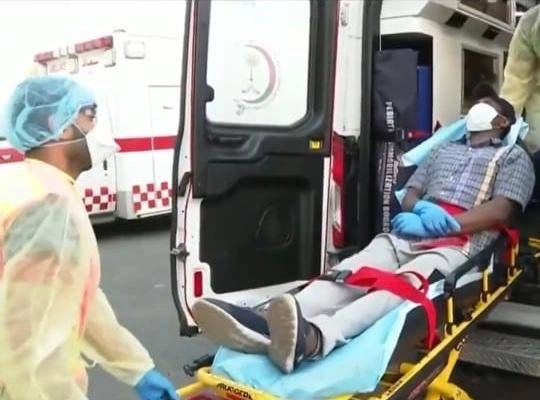 حالات باشرتها فرق الهلال الأحمر (مكة)