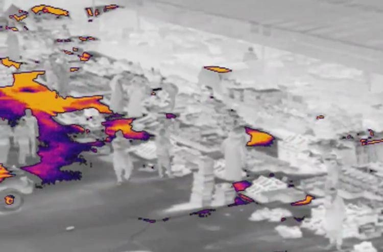 تجربة طائرات الدرون في الأسواق العامة