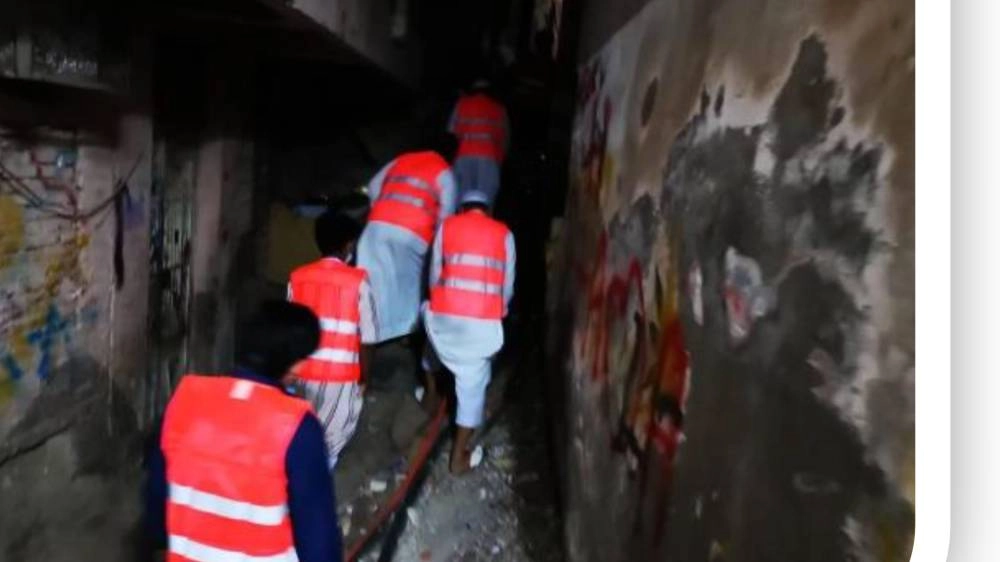 من أعمال الفرق التطوعية (مكة)