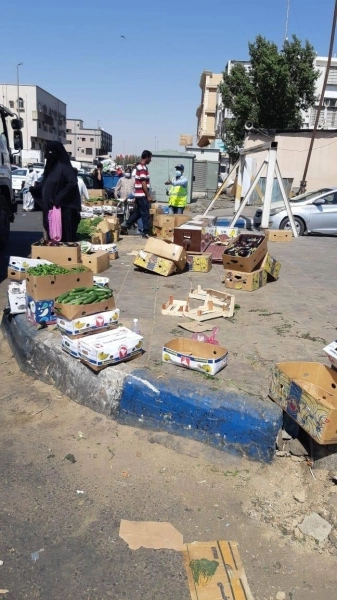 منع البسطات العشوائية من قبل بلدية الصفا الفرعية (مكة)