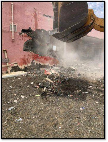 إزالة مسالخ عشوائية في نطاق طيبة