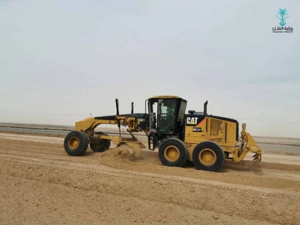 أعمال الردميات بإحدى مراحل المشروع  (مكة)