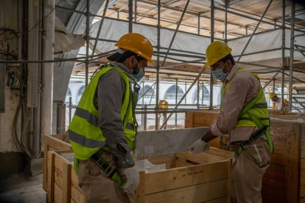 






استئناف العمل في مشروعات التوسعة السعودية الثالثة بالمسجد الحرام