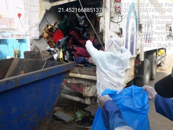 جانب من حملات البلدية الفرعية (مكة)