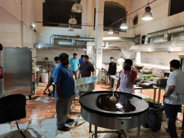 إتلاف مأكولات رمضانية 