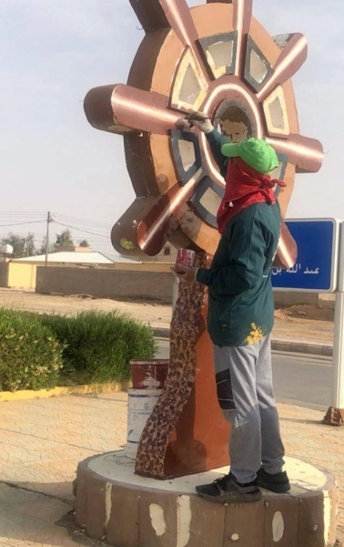 معالجة للتشوه البصري بصيانة المجسمات الجمالية بالحدود الشمالية