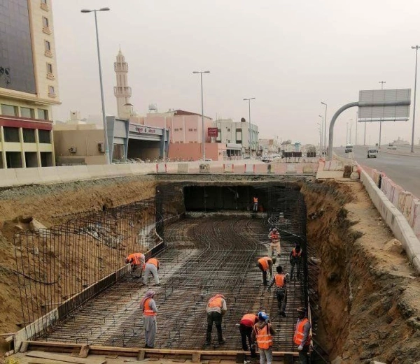 






إنجاز 90% من مشروع شبكة تصريف الأمطار بمخطط الشرائع في مكة