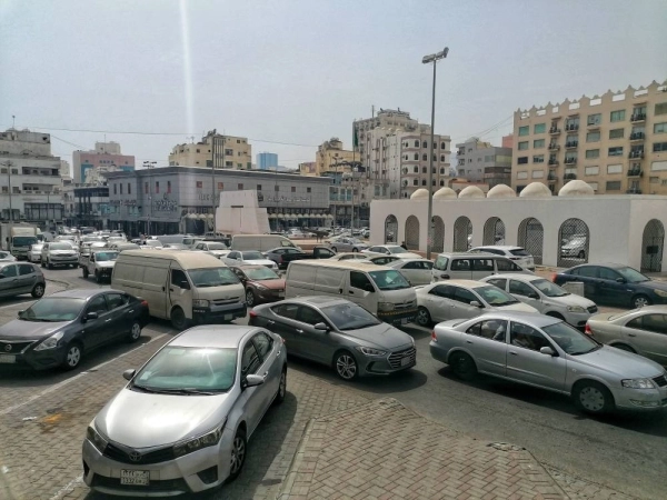 الإزدحام  (تصوير/أنس الحارثي)