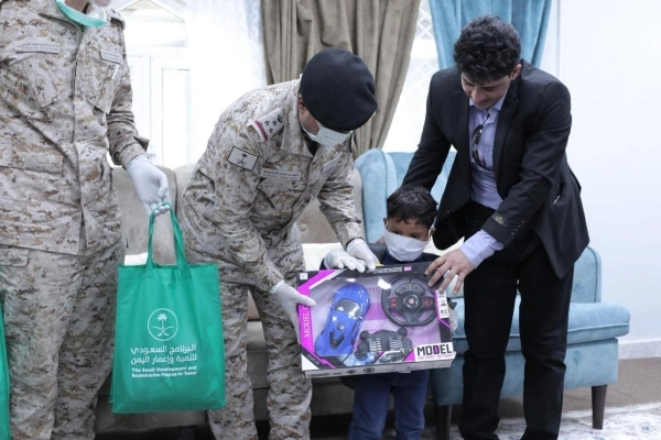 مبادرات إنسانية لقوات التحالف (مكة)