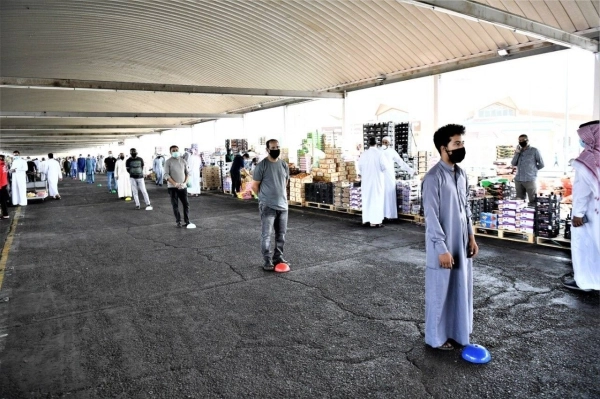 من مبادرة المسح النشط في السوق المركزي (مكة)