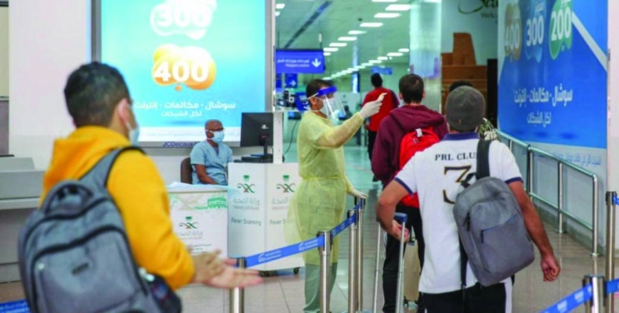 وصول رحلة إلى مطار الملك عبدالعزيز الدولي بجدة قادمة من أمريكا ضمن الرحلات المخصصة للمواطنين الراغبين في العودة للمملكة (مكة)
