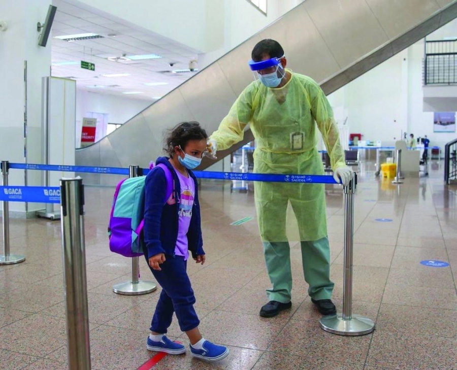 وصول رحلة إلى مطار الملك عبدالعزيز الدولي بجدة قادمة من أمريكا ضمن الرحلات المخصصة للمواطنين الراغبين في العودة للمملكة (مكة)
