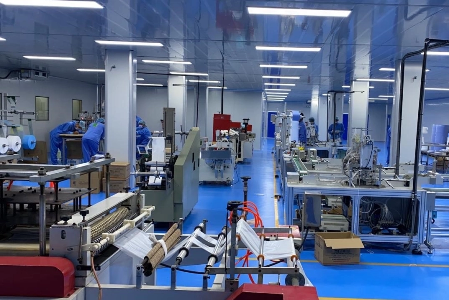 "مدن": مصنع جديد لإنتاج 48 ألف كمامة يوميا في المدينة الصناعية الثالثة بالدمام