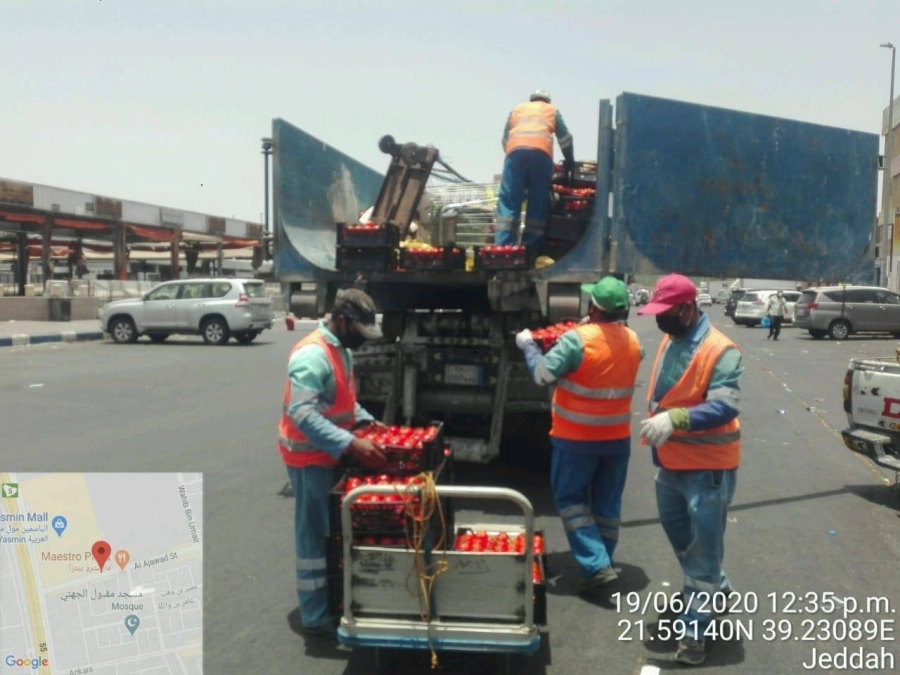 أمانة جدة تواصل حملتها على بسطات الخضراوات وتصادر 4.3 أطنان بنطاق الصفا