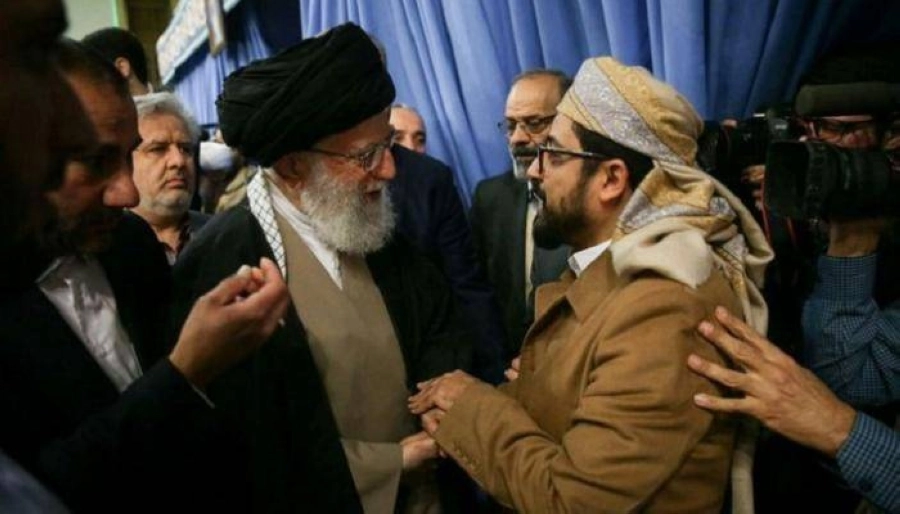 






عناصر حوثية خلال لقائها خامنئي